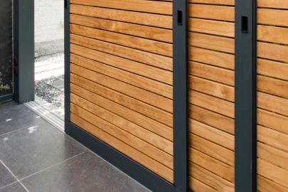 sliding wood doors-Custom